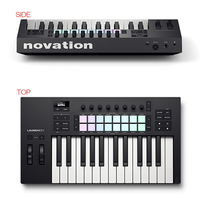 NOVATION LAUNCHKEY 25 MK4 安心の日本正規品！