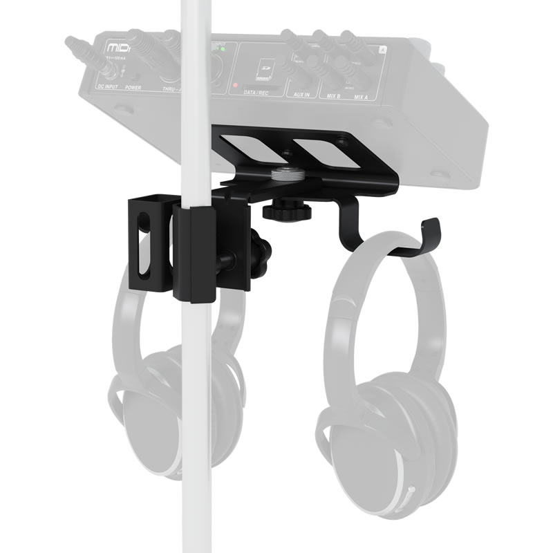 MIDAS DP48MB　DP48用ブラケットDP48 をマイクスタンドなどに取り付けるための専用ブラケット　DP48ミキサーの機能を最大限に活用するには、アーティストが手の届く範囲内で最も優れた機能を発揮できる場所に配置する必要があります。　DP48MBは、DP48パーソナルモニターミキサーをマイクや譜面台、ドラムハードウェア、または想像力が導く他の場所に取り付けることを可能にします。　DP48MBは、デュアルヘッドフォンハンガーと統合されたケーブルガイドも備えており、必要なものをすべて備えています。・Midas DP48用ブラケット・Midas DP48パーソナルモニタリングミキサー用取り付けブラケット・マイクスタンドやドラムスタンドに取り付け可能・ケーブルガイド付きデュアルヘッドホンハンガー付き関連タグ：MIDAS マイダス DP48 マイクスタンド仕様詳細・対応動作要件は、本製品メーカーサイト情報をご参照の上、お買い求めください。