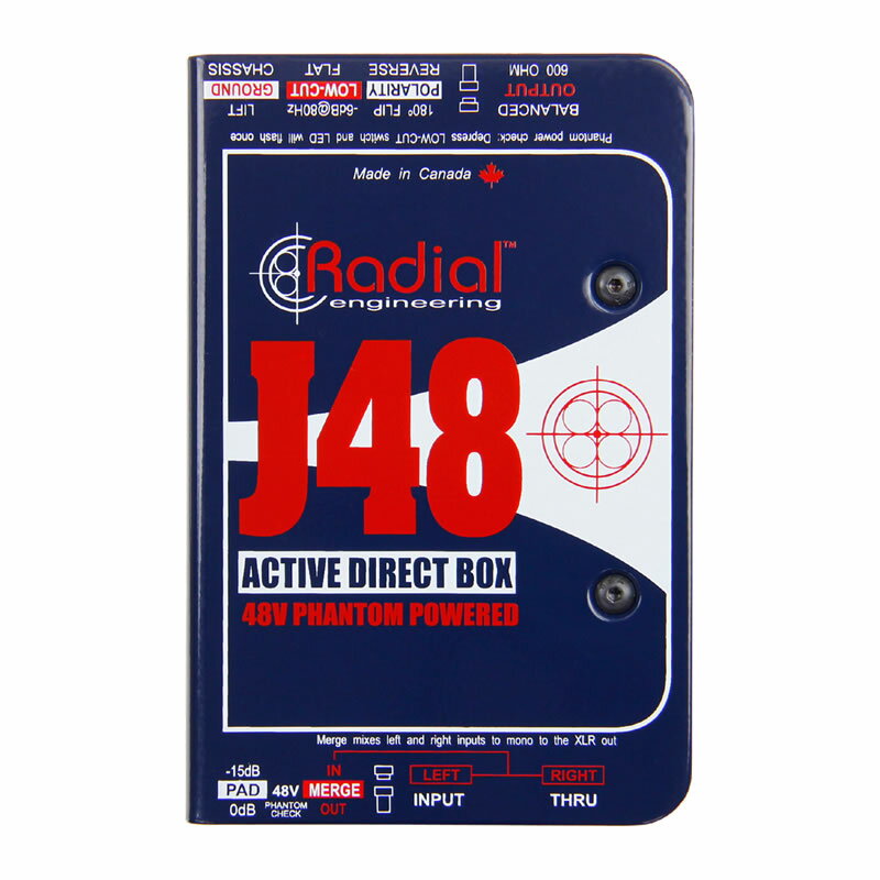 樂天商城 - RADIAL J48 アクティブダイレクトボックス