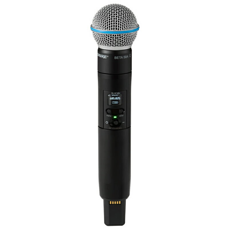樂天商城 - Shure SLXD2+/B58=-JB デジタルワイヤレスハンドヘルド送信機 安心の日本正規品！