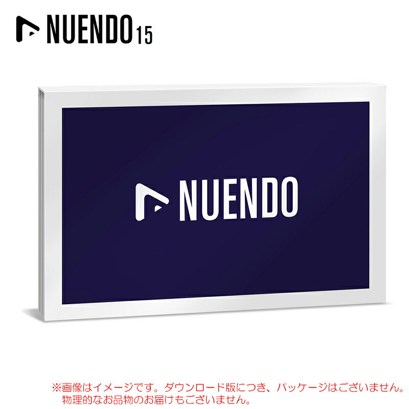 樂天商城 - STEINBERG NUENDO 15 RETAIL 通常版 ダウンロード版 安心の日本正規品！ スタインバーグ