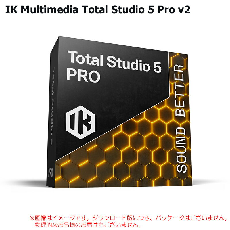 樂天商城 - IK MULTIMEDIA TOTAL STUDIO 5 PRO V2 ダウンロード版 安心の日本正規品！