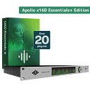 UNIVERSAL AUDIO APOLLO X16D ESSENTIALS+ EDITION 安心の日本正規品!【数量限定!Sphere LX貰える!】