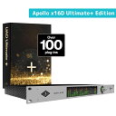 UNIVERSAL AUDIO APOLLO X16D ULTIMATE+ EDITION 安心の日本正規品!【数量限定!Sphere DLX貰える!】