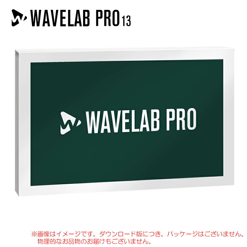 STEINBERG WAVELAB PRO 13 ダウンロード版 安心の日本正規品！