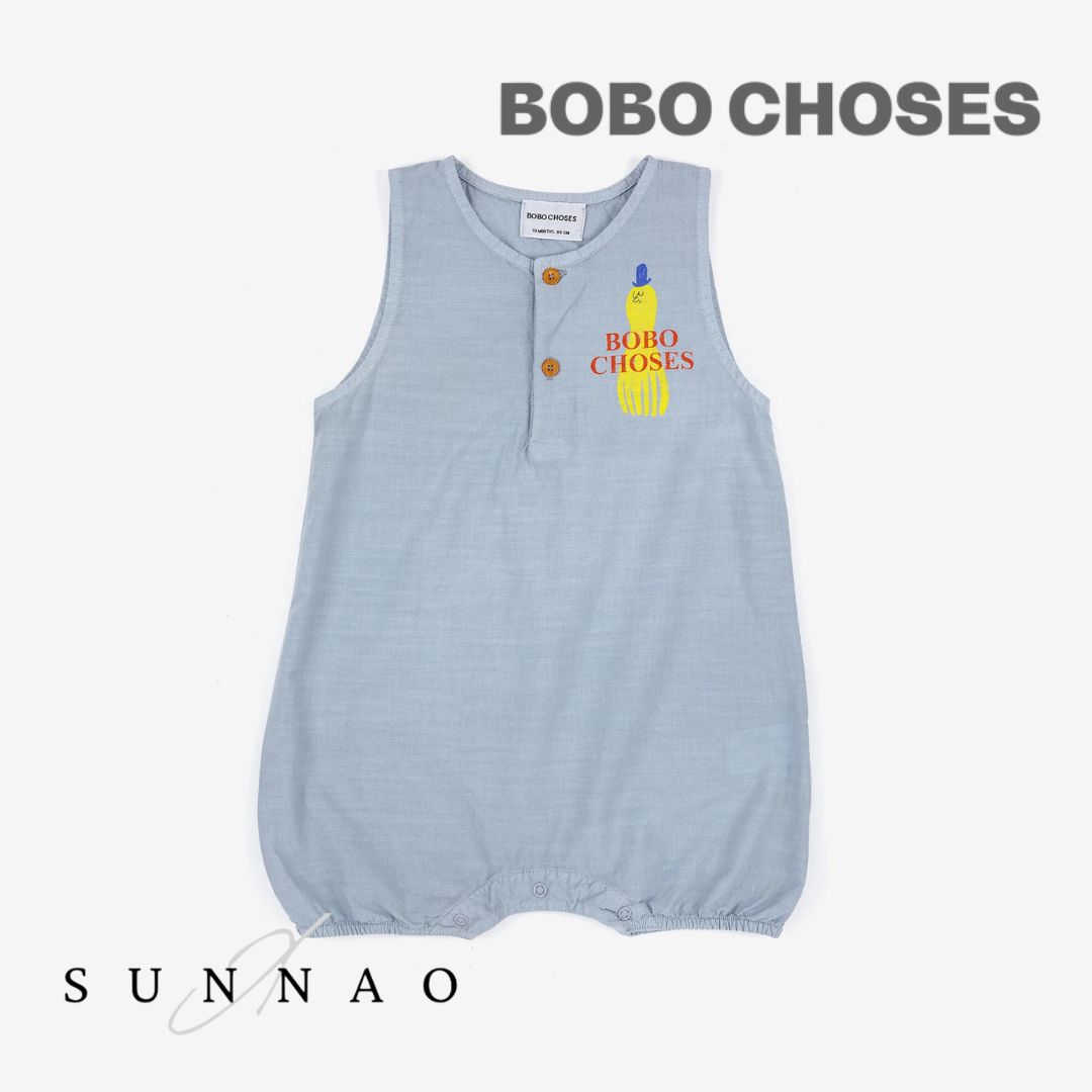 ＜BOBO CHOSES＞ Yellow squid playsuit