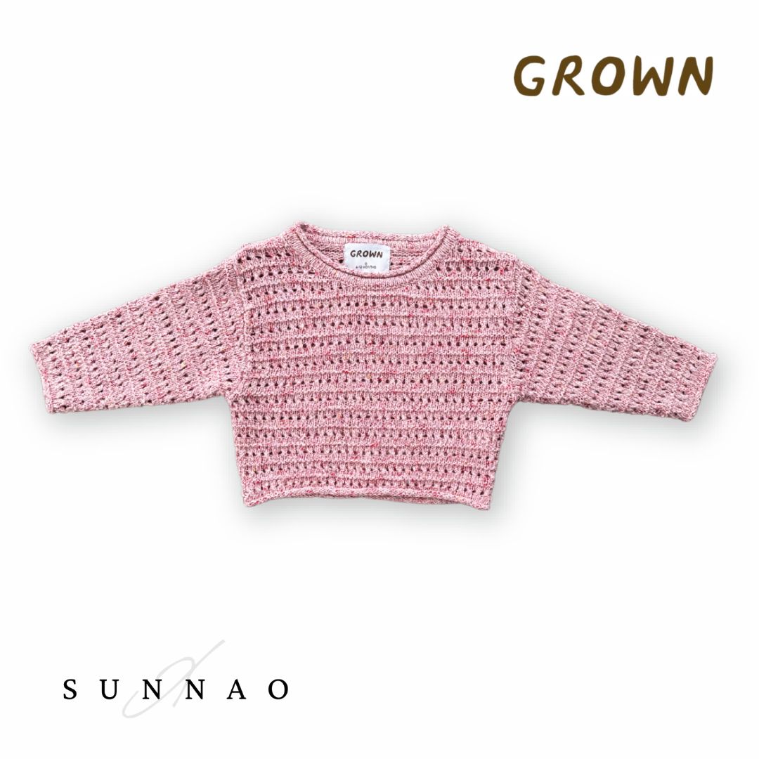 ＜GROWN＞ Summer Open-Knit Pull Over