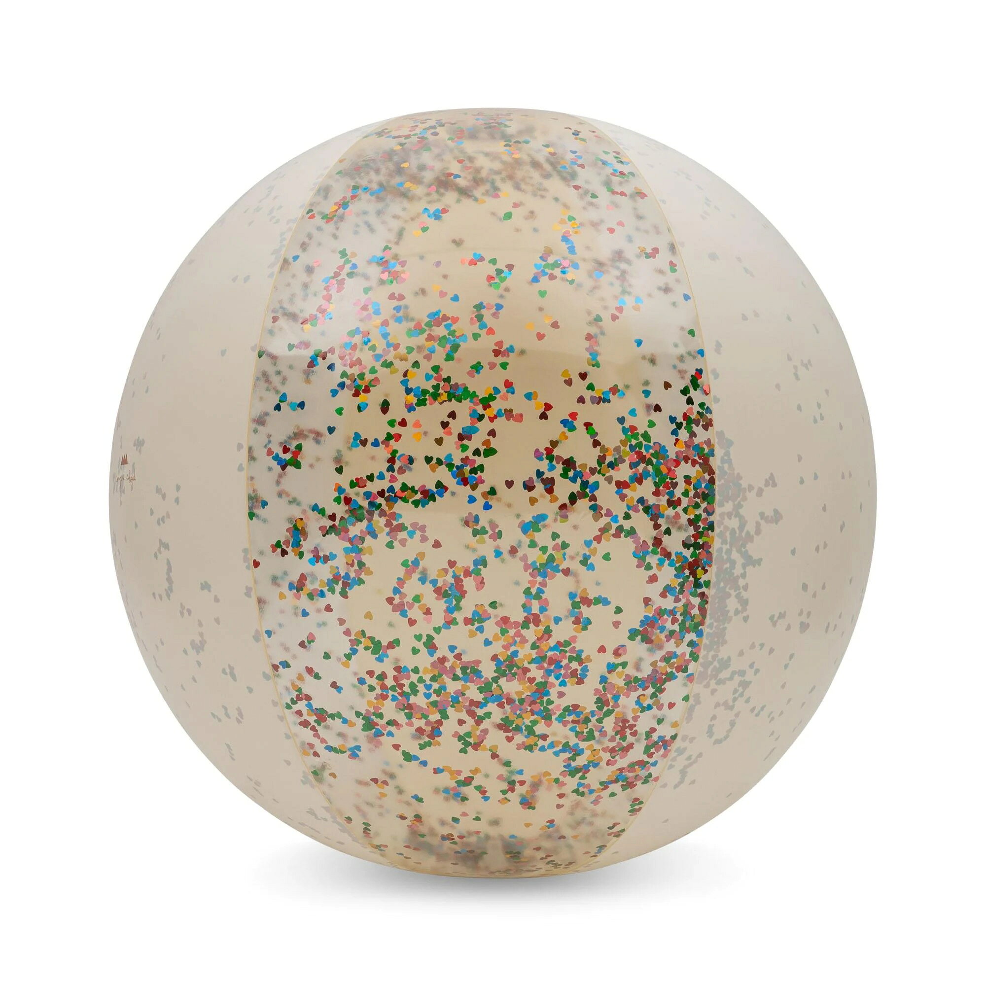 ＜Konges Sløjd＞ BEACH BALL - TRANSPARENT CREAM