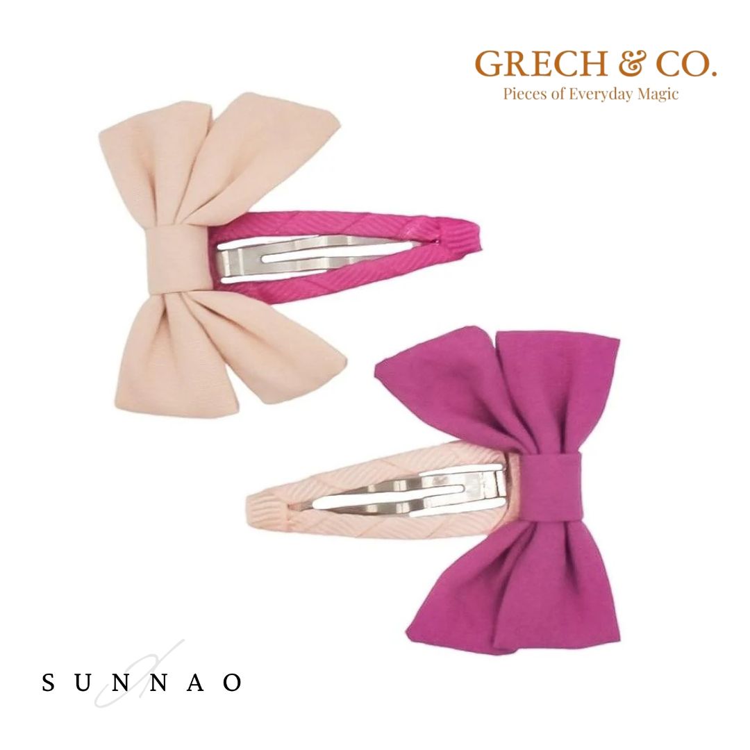 GRECH&CO. FABLE BOW CLIPS - OAT+ASTER