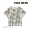 <STUDIO BOHEME PARIS> BLOUSE THELME - GINGHAM
