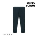 <STUDIO BOHEME PARIS> ROM POM LEGGINGS - BLUE DENIM
