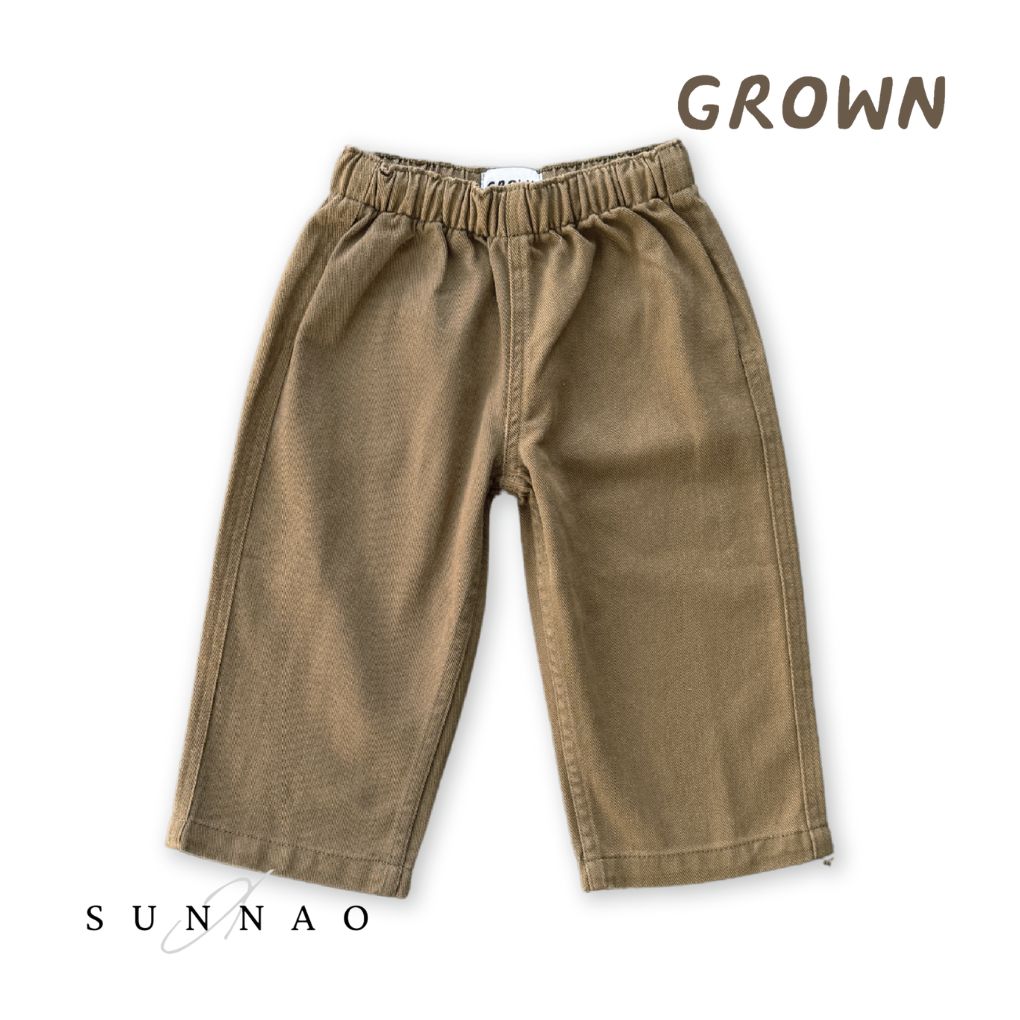 ＜GROWN＞ Organic Everyday Denim Pant Coffee