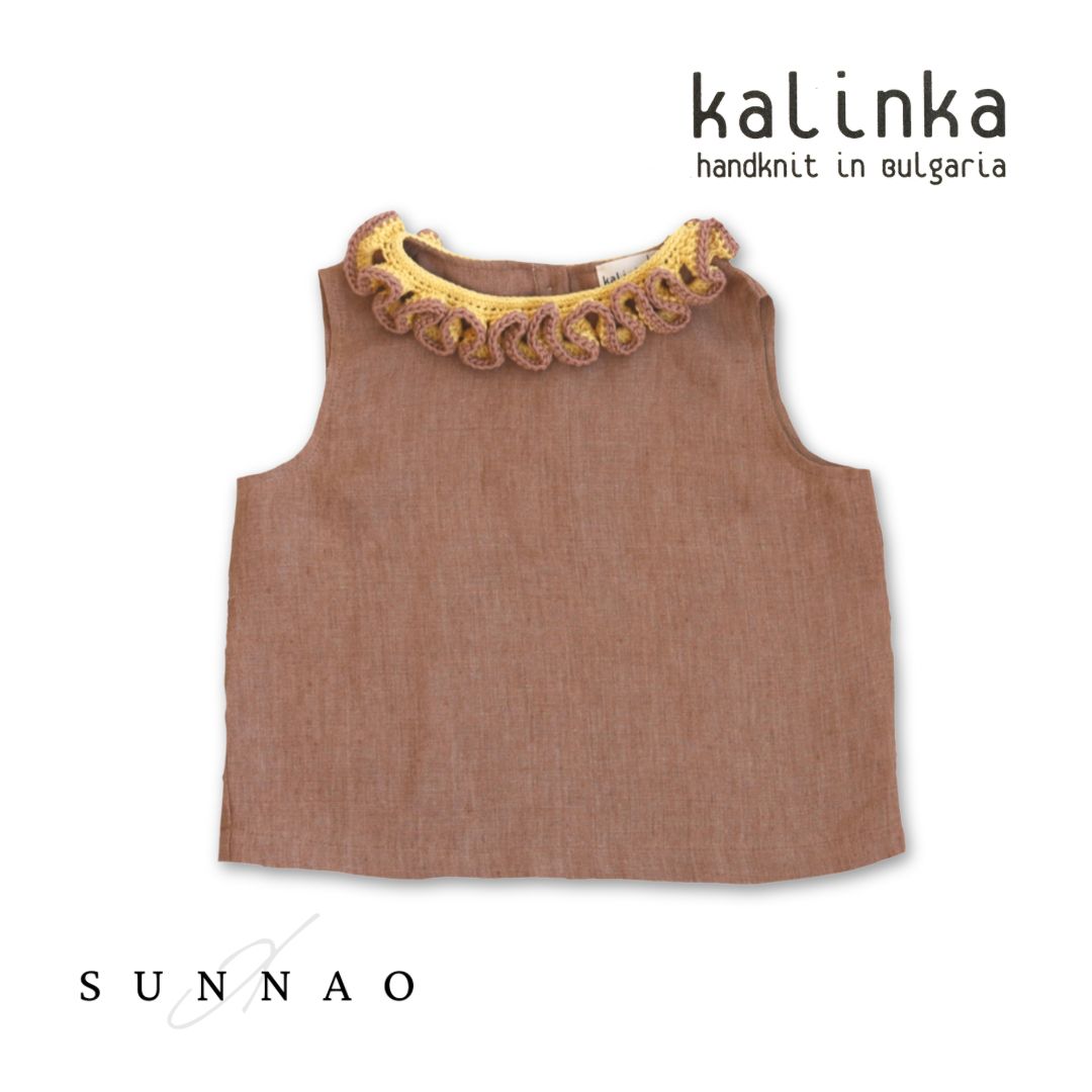 ＜Kalinka＞ Liana Top - Toffee