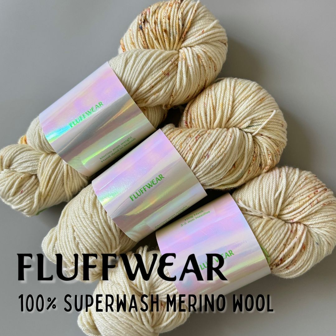 ＜FLUFFWEAR＞ SUPER WASH MERINO WOOL YARN - TOFFIE