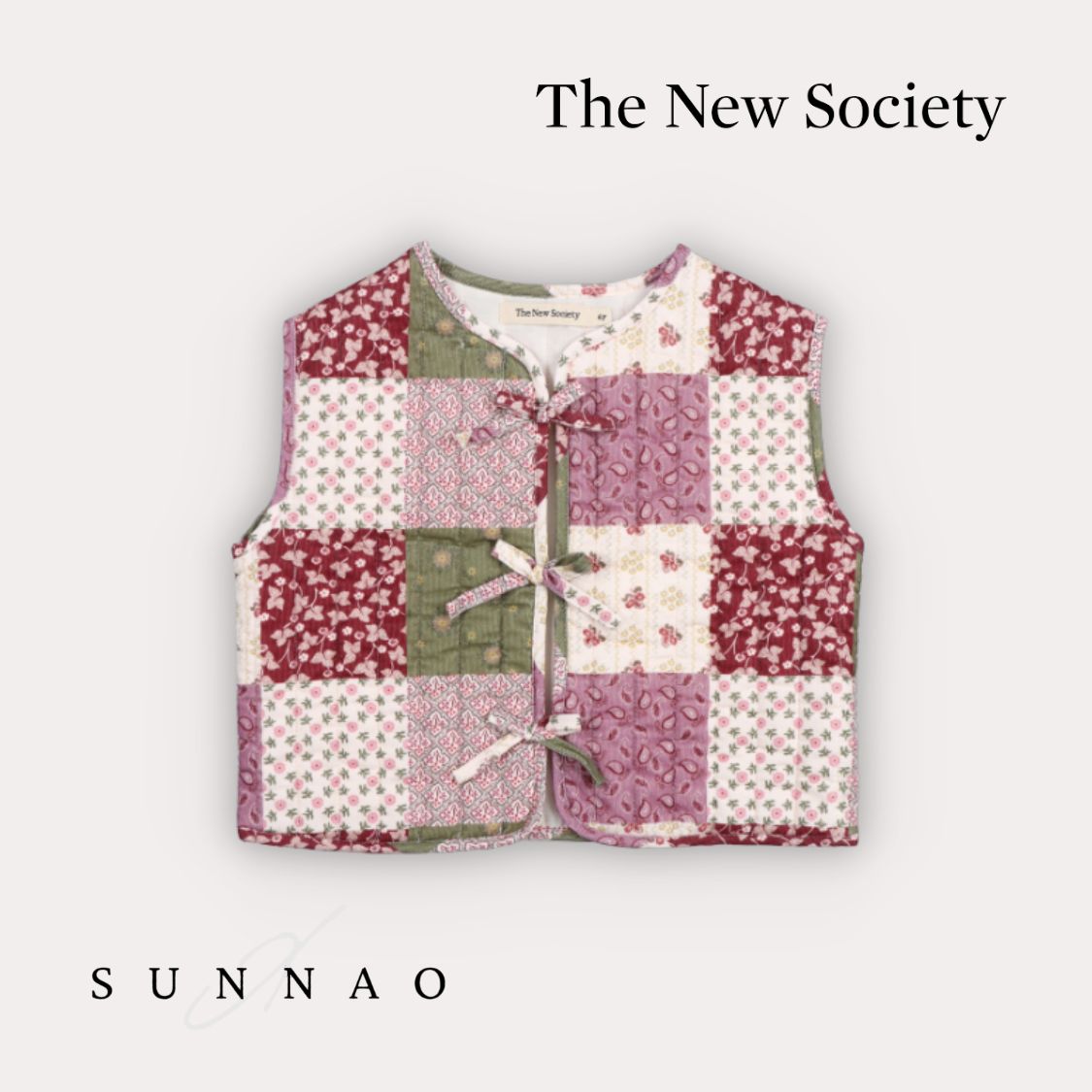 ＜The New Society＞ Melba Walstcoat - Melba Print