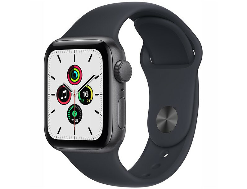 Ĥ߸1桡Apple Watch SE åץ륦åSE 1 GPSǥ MKQ13J/A 40mm ߥåɥʥȥݡĥХ 