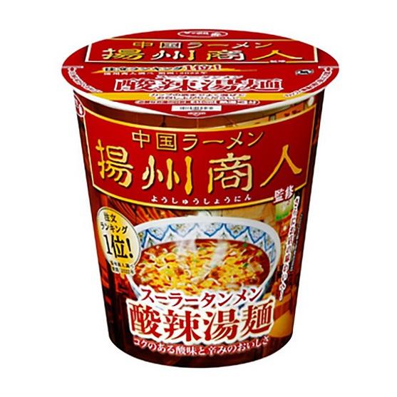 サンヨー食品 サッポロ一番 中国ラーメン揚州商人監修 スーラータンメン 92g×12個 酸辣湯 まとめ買い ケース売りのサムネイル