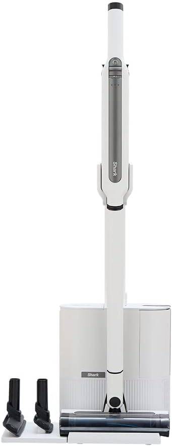 在庫あり　Shark コードレススティッククリーナー 掃除機 CS150JAE EVOPOWER SYSTEM STD+ バッテリー式 軽量 ホワイト シャークのサムネイル