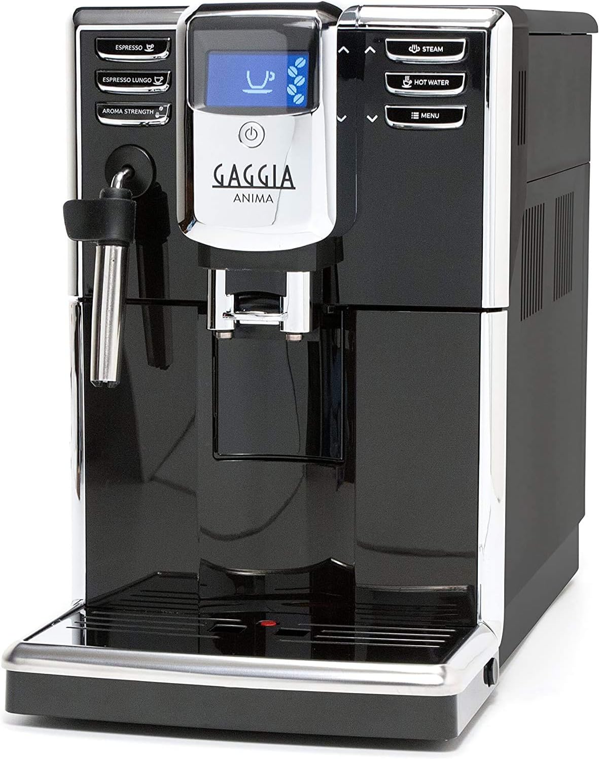 ガジア GAGGIA SUP043 全自動エスプレッソマシン Anima BX アニマビーエックス ミル付き ミルク泡立て手動 ブラック エスプレッソメーカー コーヒーメーカー