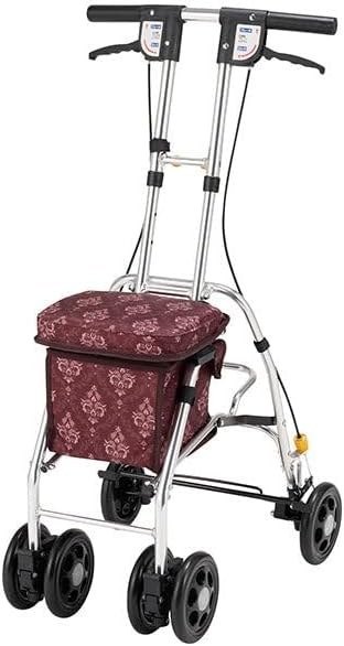 マキテック シルバーカー レジエ ダマスク赤 レッド SX-4RD