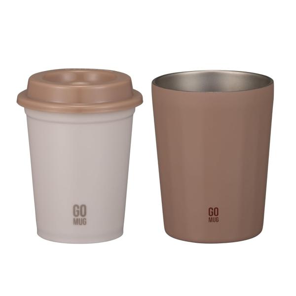 乐天商城 - シービージャパン CB JAPAN ステンレスマグ+ インナーカップセット ゴーマグカップセットS コンビニ コーヒーカップ CAFE GOMUG