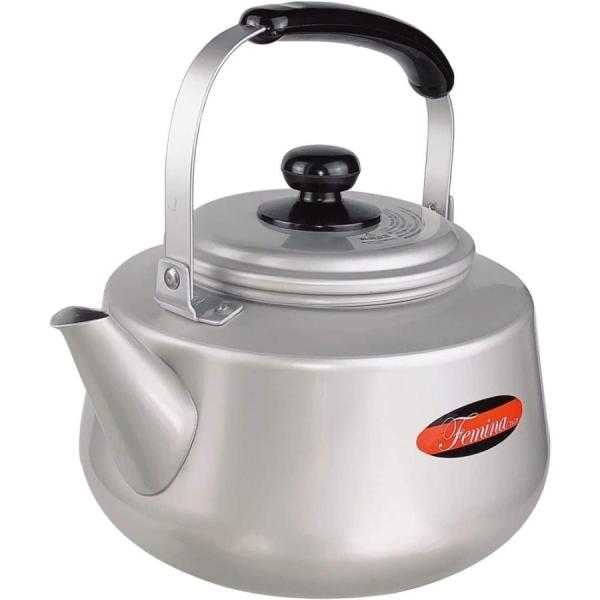 Set - 北陸アルミニウム フェミナケットル アルミ製やかん ガス火専用 5L アルマイト