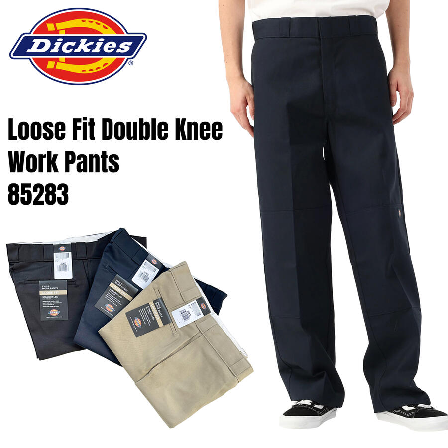 ǥå ֥ˡ ѥ 85283 Dickies Loose Fit Double Knee Work Pants 롼...