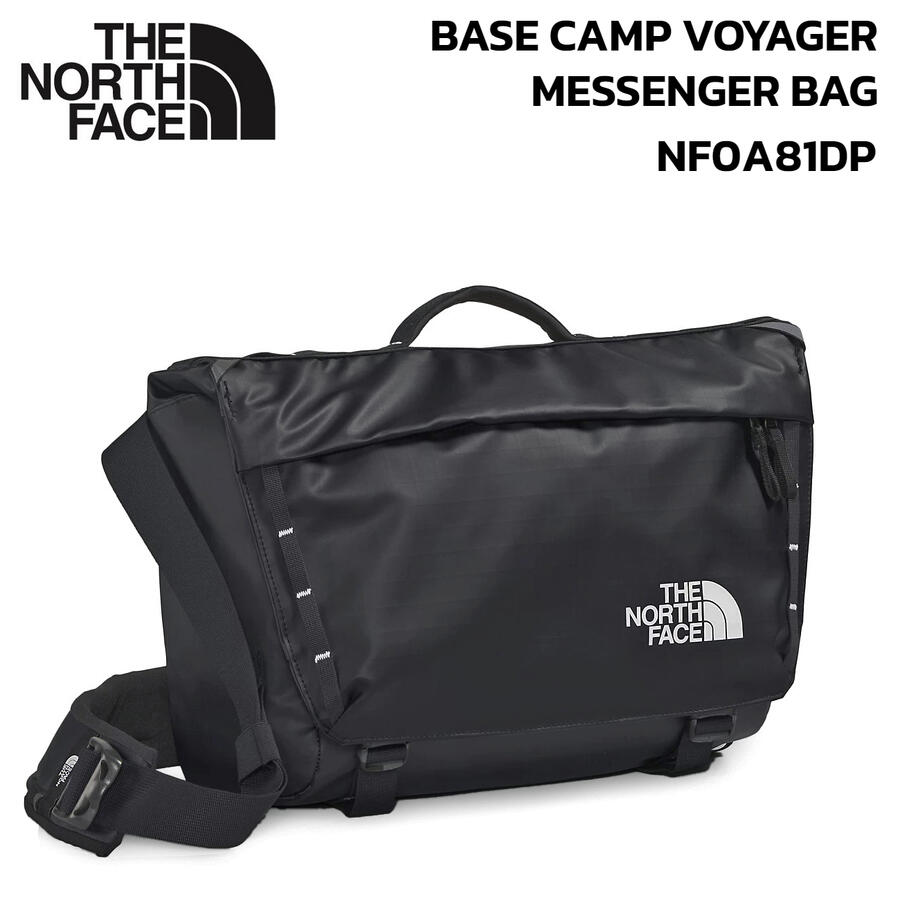 楽天サニーブルーザ ノース フェイス メッセンジャーバッグ THE NORTH FACE BASE CAMP VOYAGER MESSENGER BAG ベースキャンプ ボイジャー NF0A81DP 53R TNF Black - TNF White - NPF ブラック 黒 斜めがけ ショルダーバッグ かばん メンズ レディース 12L アウトドア