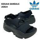 アディダス レディース サンダル オズガイア サンダル adidas originals OZGAIA SANDALS JI2824 COREBLACK コアブ...