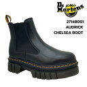 ドクターマーチン サイドゴアブーツ レディース ドクターマーチン Dr.Martens サイドゴアブーツ 27148001 AUDRICK CHELSEA BOOT オードリック チェルシー ブーツ レディース BLACK ブラック 黒 厚底 NAPPA 本革 レザー 軽量 人気 モデル 楽天 通販 あす楽 正規品 送料無料