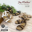 【 マラソン 500円OFFクーポン配布中 】 レディース サンダル Joy Walker ジョイ ウォーカー 315P ストラップ カジュアル リラックス ナ...