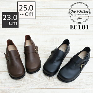 ǥ եȥ塼 åݥ Joy Walker Plus 祤ץ饹 EC101 ٥ Slip-On Belt Comfort Shoes ȿȯ󥽡 ֥å ֥饦 2Ÿ  20 30 40 50 60 б ̵