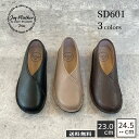 レディース コンフォートシューズ スリッポン Vカット Joy Walker Plus ジョイウォーカープラス SD601 ダブル オーバーラップ Slip On Comfort Shoes 低反発 インソール ブラック ブラウン カーキ 全3色展開 女性 20代 30代 40代 50代 60代 あす楽対応 送料無料