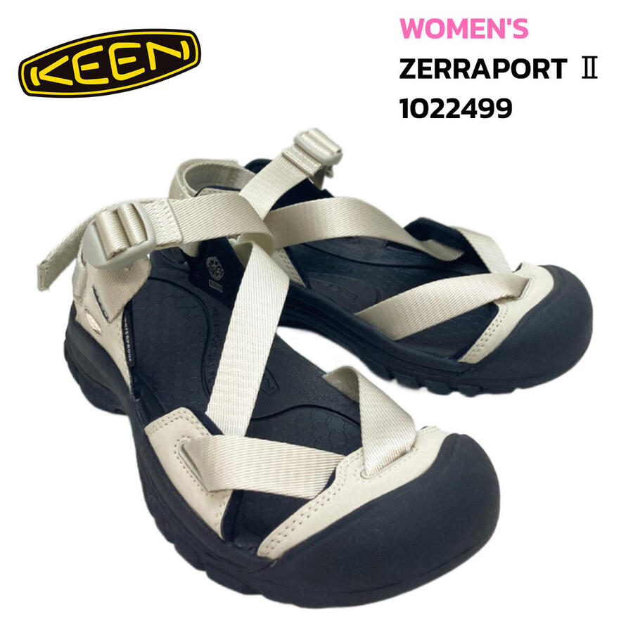 キーン レディース サンダル ゼラポート 2 KEEN WOMEN'S ZERRAPORT 2 SANDAL 1022499 SILVER シルバー レディース スポーツ サンダル アウトドア キャンプ 夏フェス 水陸両用 抗菌防臭 人気 モデル 楽天 通販 あす楽対応 正規品 送料無料