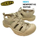 キーン メンズ サンダル ニューポート H2 KEEN MEN'S NEWPORT H2 SANDAL 1027128 MONOCHROME/SAFARI モノ...