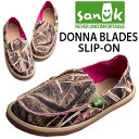 SANUK Tk[N W DONNA SLIP-ON hi Xb| SWF10739 fB[X V[Y XbvI Xb|  tR[f yV yΉ