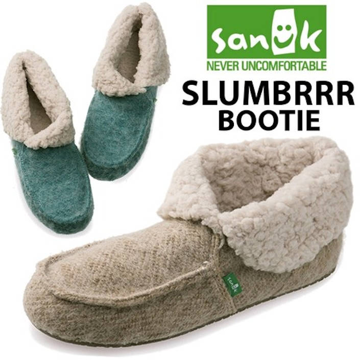 SANUK サヌーク W SLUMBRRR SWF10875 レディース ボア ブーツ 2way プルオン おしゃれ 冬コーデ 楽天 あす楽対応