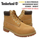 ティンバーランド ジュニア 6インチ プレミアム ウォータープルーフ ブーツ ウィート12909 Timberland JUNIOR 6INCH PREMIUM WATERPROOF BOOT WHEAT イエローブーツ ワイズ：W（ワイド） レディースサイズ 女子 23 23.5 24 24.5 25 靴