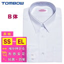 【SALE!】女子ワイシャツ B体 袖が伸びる 成長仕様 形態安定 抗菌防臭 長袖 角襟 スクールシャツ レディース 小学生 中学生 高校生 学生 制服 大きい...