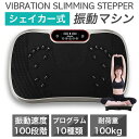 振動マシン コンパクト ダイエット ブルブル スリミング 振動 ステッパー 筋トレ 室内 フィットネス 静音 シェイカー式 振動速度 100段階 磁石 足つぼ エス 【vsss1657】 スタイリッシュジャパン