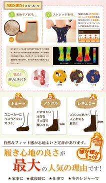 冷えとり靴下 冷え取り靴下 暖か 靴下 レディース 暖かい ぽかぽかそっくす ぽかぽかソックス レギュラー くつ下 ソックス あったか ルームソックス ルームシューズ スリッパ 冬用 室内履き ボア 冷え性