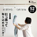 52ピンチ ピンチハンガー 引っ張る ひっぱるだけ ランドリーハンガー 物干し 洗濯 洗濯ばさみ 洗濯バサミ 洗濯物干し 角ハンガー 傾かない ズボラ 楽々 簡単