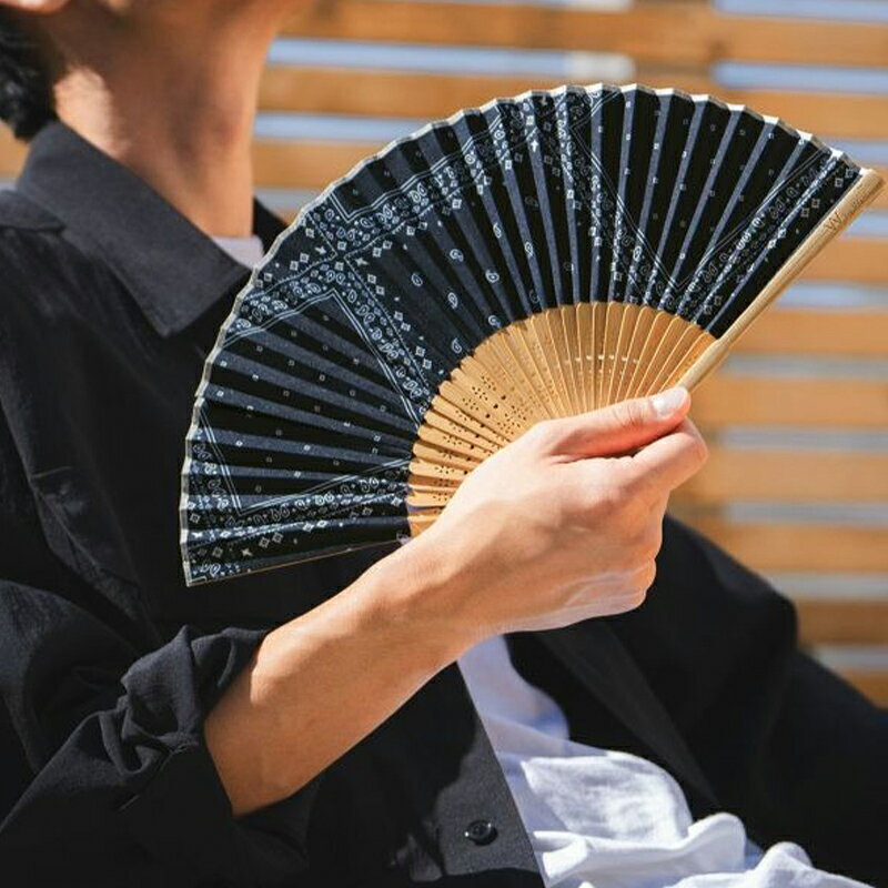 扇子 W by Wpc. HAND FAN せんす うちわ ギフトボックス入り 箱入り おしゃれ かわいい ユニセックス メンズ 男性 女性 レディース シンプル 北欧 ナチュラル 和装小物 夏 キャンプ アウトドア センスのいい 父の日 母の日 プレゼント ギフト プチギフト Wpc. Patterns sunny-style-10009170 ひだまり雑貨店 サニースタイル サンプル画像3