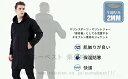 ウェットスーツ メンズ ボートコート 2mm ネオプレン素材 ジャージ マリンコート 防寒 防風 保温 カジュアル 多機能 ジャケット フード付き サーフィン ダイビング お釣り用