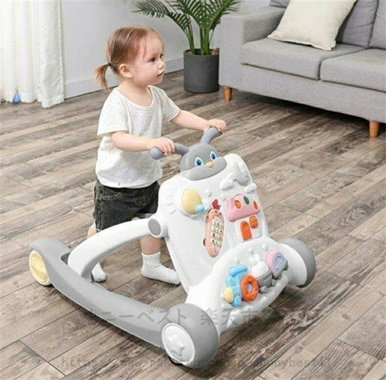 ベビーウォーカー 手押し車 幼児ウォーカー 歩行器 滑り止め 転倒止め 赤ちゃん 幼児 子ども 幼児 おもちゃ 知育玩具 プレゼント