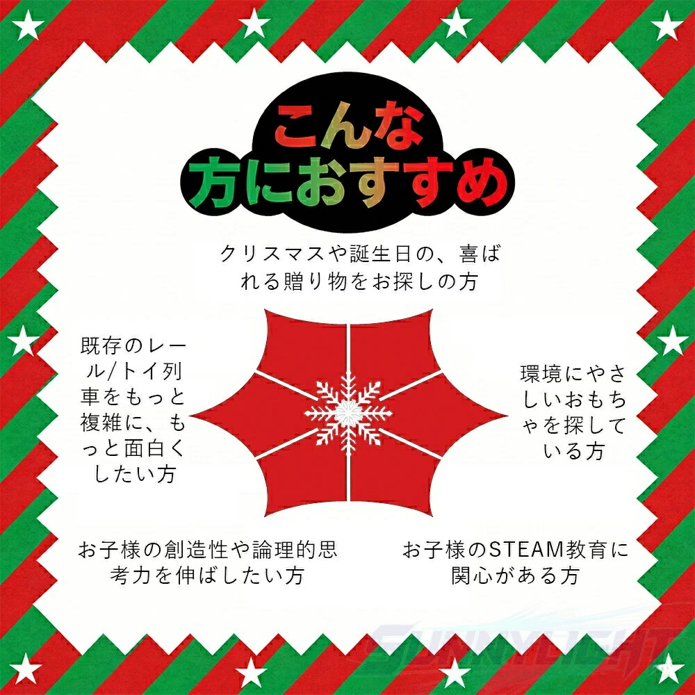 【2026新登場レールセット】 レール おもちゃ ミニトレイン 磁気多機能ビルディングブロック キューブ デラックスセット パズルブロックトイ STEAM 教育 空間認知 思考力 創造力 組立て 操縦 知育 新パーツ 軌道 幼稚園 こども園 贈り物 誕生日 電車 遊び ホビー 知育玩具 - Image 2