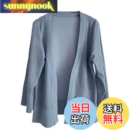 【送料無料】[Loradouphi] カーディガン レディース オープン ボタンなし 薄手 ニット 冷房対策 uvカッ..