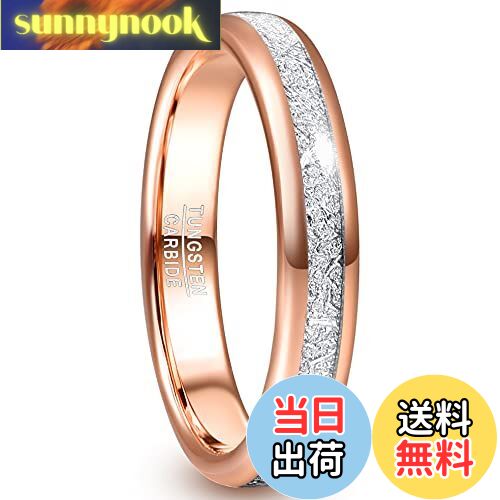 【送料無料】[NUNCAD(ヌンカド)] 人気 ブランド レディースリング おしゃれ タングステン メテオライト..