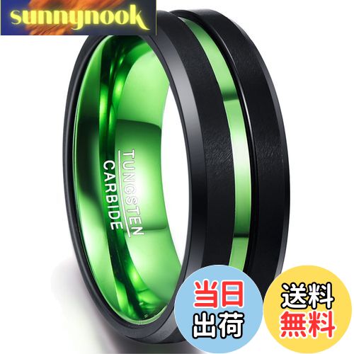 【送料無料】[Nuncad(ヌンカド)] メンズリング レディース 指輪 タングステン シンプル 結婚指輪 ファ..