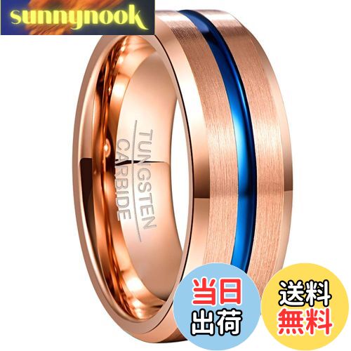 【送料無料】[Nuncad(ヌンカド)] メンズ リング 指輪 タングステン 結婚指輪 ペアリング カップルリン..